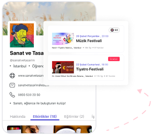 Etkinlik Tanıtımı ile Öne Çıkın